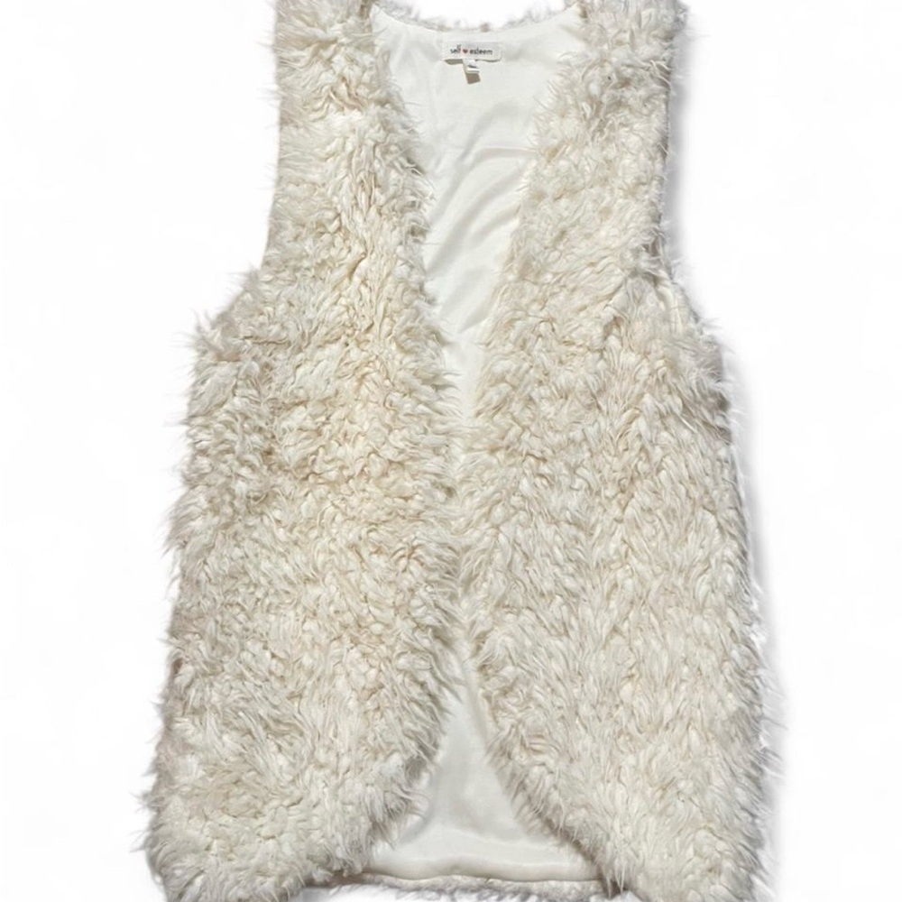 Self-Esteem Faux Fur Vest